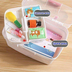 Plastic Medicine Box Home Care Emergency Storage