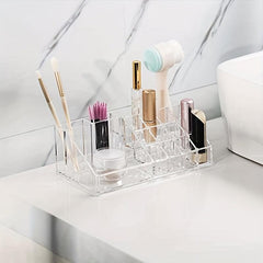 Transparent Acrylic Makeup Organizer Box for Lipstick Nail Polish Storage