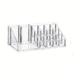 Transparent Acrylic Makeup Organizer Box for Lipstick Nail Polish Storage
