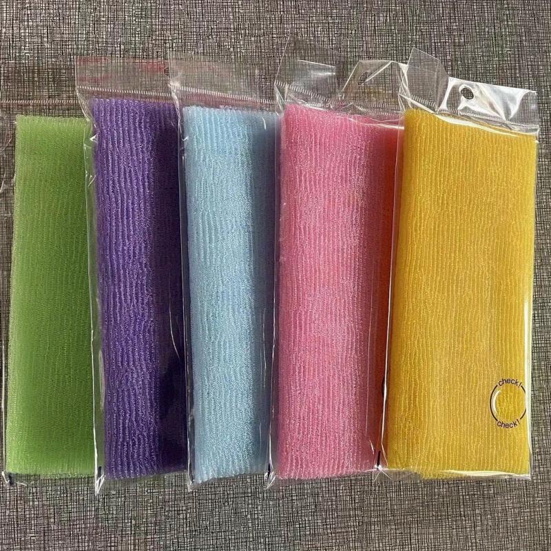 Stretchable Nylon Exfoliator for Dead Skin Removal 11.8 x 35 Inches