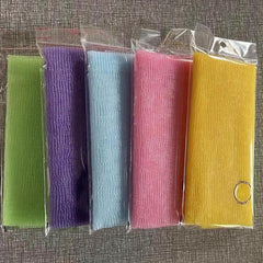 Stretchable Nylon Exfoliator for Dead Skin Removal 11.8 x 35 Inches
