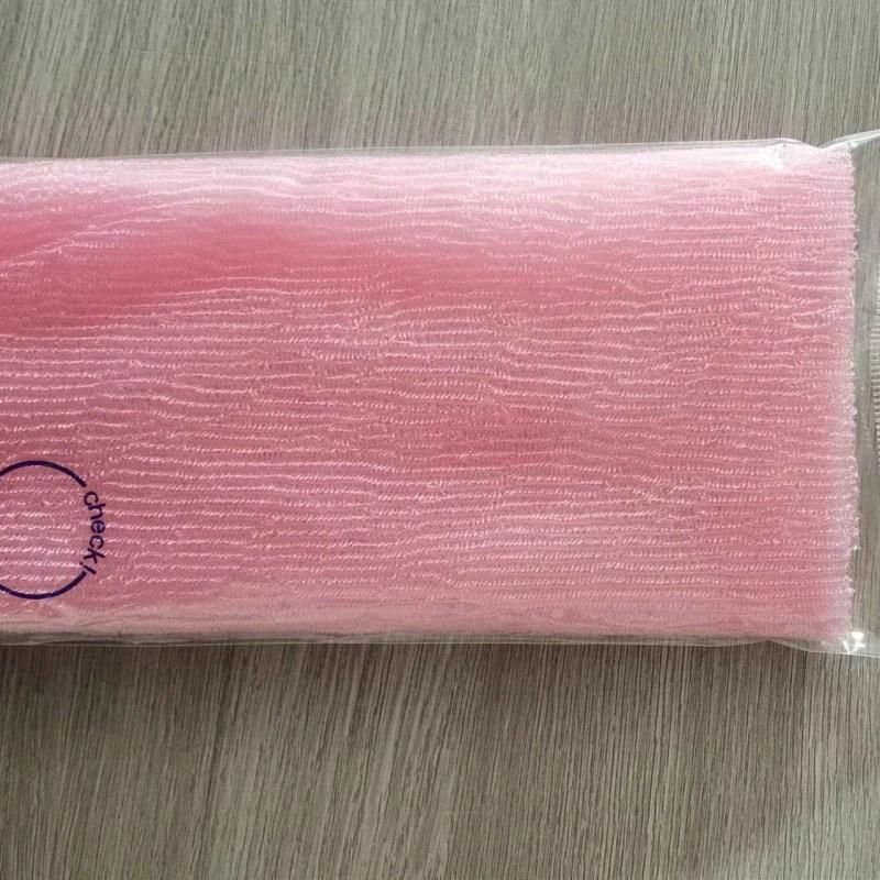 Stretchable Nylon Exfoliator for Dead Skin Removal 11.8 x 35 Inches