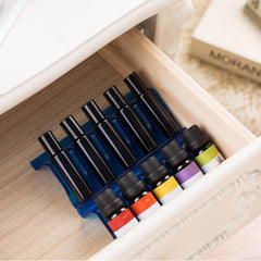 Multicard Storage Box Plastic Drawer Storage Rack Essential Bottle Disp