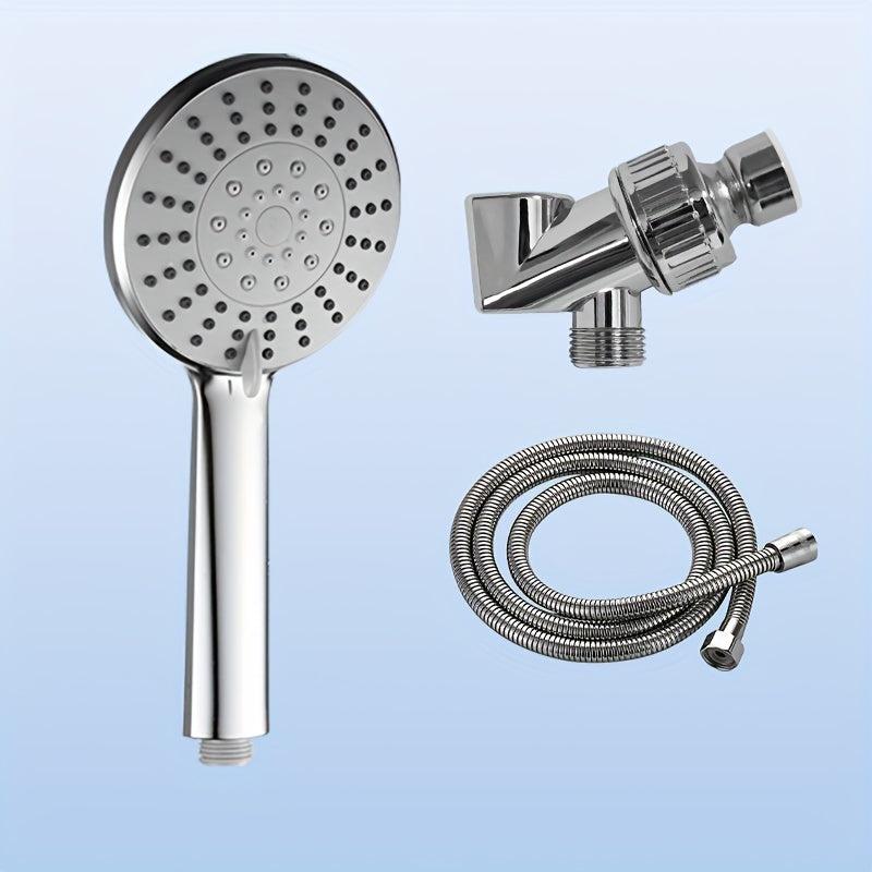 Adjustable Handheld Shower Head Round Spray Bathroom Hardware