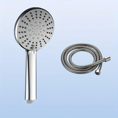 Adjustable Handheld Shower Head Round Spray Bathroom Hardware