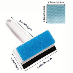 Bathroom Shower Scraper Fish Scale Cloth Multifunctional Windows Glass Scraper