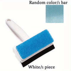Bathroom Shower Scraper Fish Scale Cloth Multifunctional Windows Glass Scraper