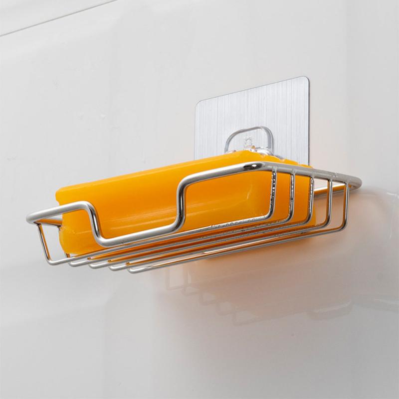 Wall Mounted Soap Holder Bathroom Accessories Self Adhesive