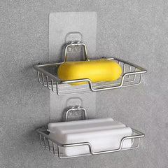 Wall Mounted Soap Holder Bathroom Accessories Self Adhesive