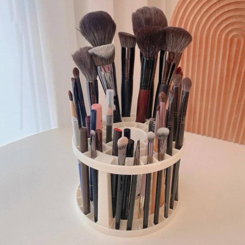 Multifunctional Beauty Brush Storage Box Organizer Holder