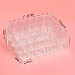 24 Grids Lipstick Storage Box Makeup Organizer