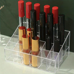 24 Grids Lipstick Storage Box Makeup Organizer