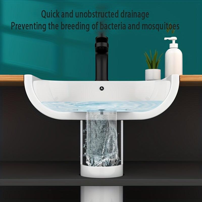 Stainless Steel Drain Filter Mesh Basket - Anti Clog Hair Catcher
