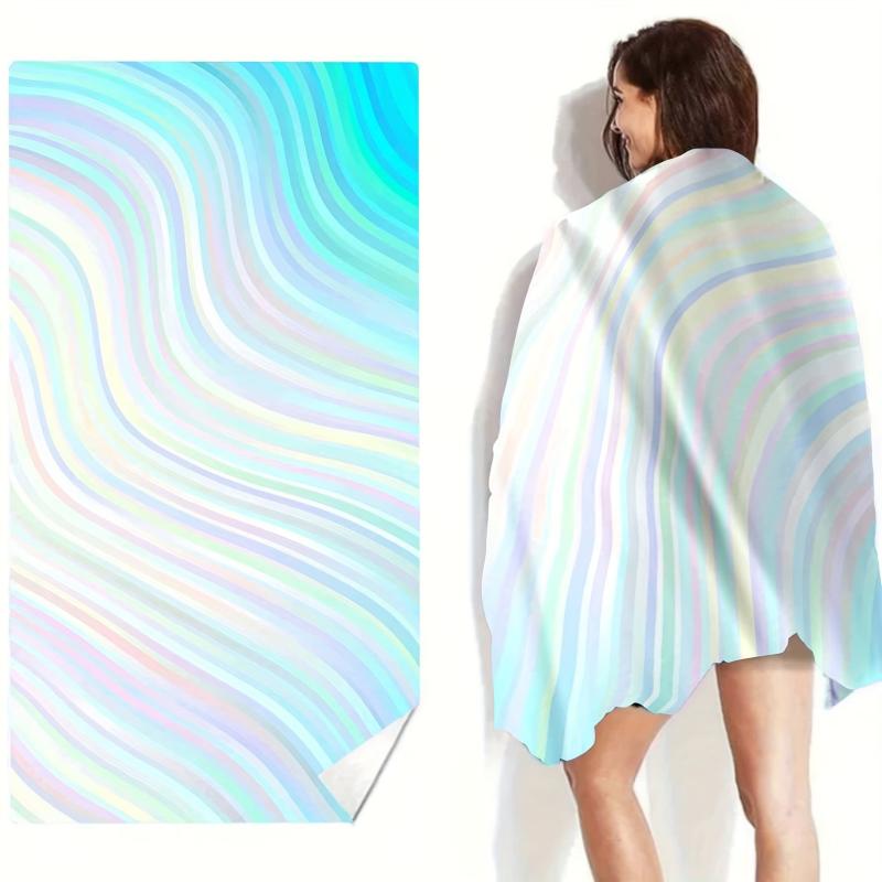 Oversized Microfiber Beach Towel Quick Dry for Outdoor Sports and Swimming