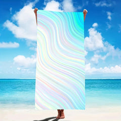 Oversized Microfiber Beach Towel Quick Dry for Outdoor Sports and Swimming