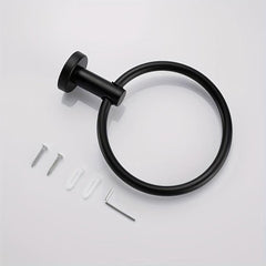 Stainless Steel Towel Ring Wall Mounted Towel Rack