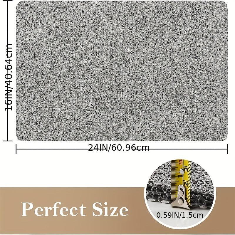 Non Slip Shower Mats Soft Loofah Texture Surface Anti skid Mat Bathroom Doormat