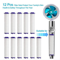12pcs Shower Filters for Cleaner Fresher Shower Water
