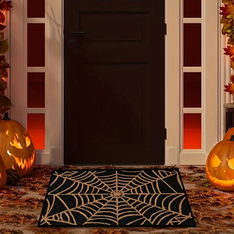 Halloween Bathroom Floor Mat Non Slip Decorative Bath Rug Machine Washable