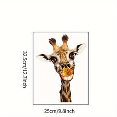 Cartoon Giraffe Sticker Kids Room Decoration Wall Stickers