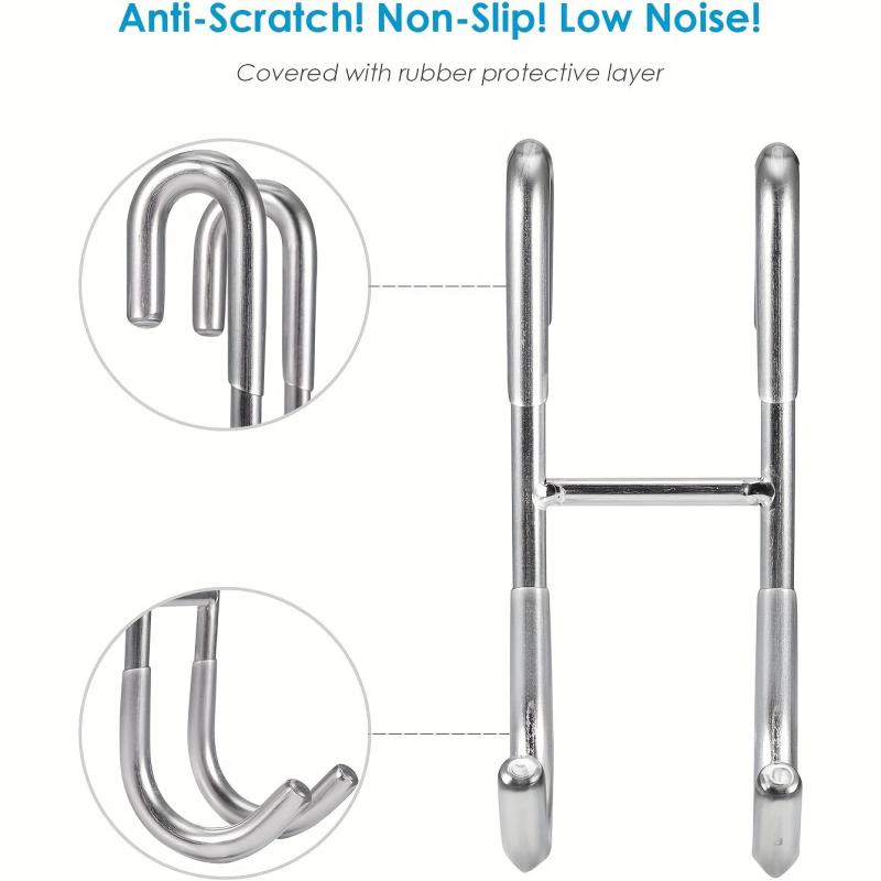 2pcs Shower Door Hooks Towel Hooks For Bathroom Frameless Glass Shower Door