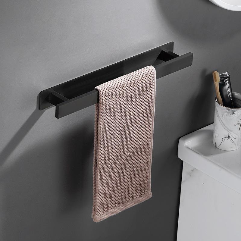 304 Stainless Steel Towel Bar Wall Mounted Towel Holder Bathroom Hardware