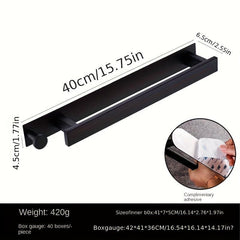 304 Stainless Steel Towel Bar Wall Mounted Towel Holder Bathroom Hardware