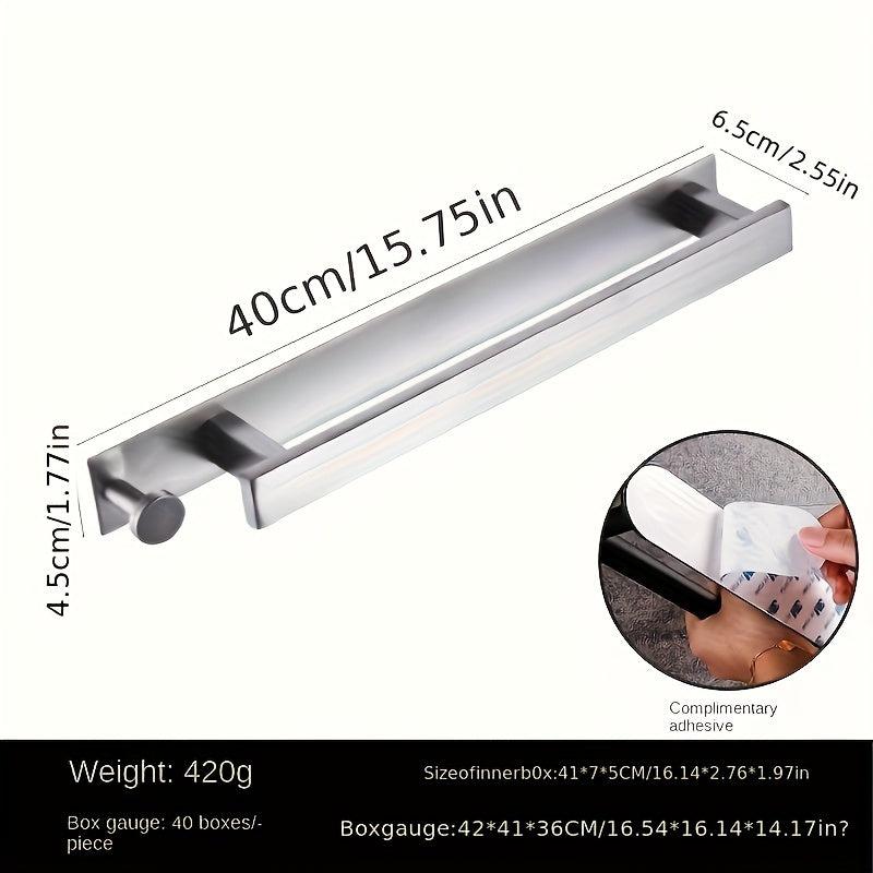 304 Stainless Steel Towel Bar Wall Mounted Towel Holder Bathroom Hardware