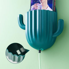Cactus Wall Mounted Toothbrush Holder Bathroom Organizer