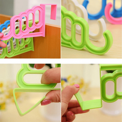 2pcs Over Door Clothes Drying Rack Multifunction Towel Clothes Storage