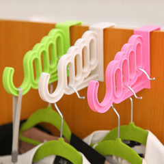 2pcs Over Door Clothes Drying Rack Multifunction Towel Clothes Storage