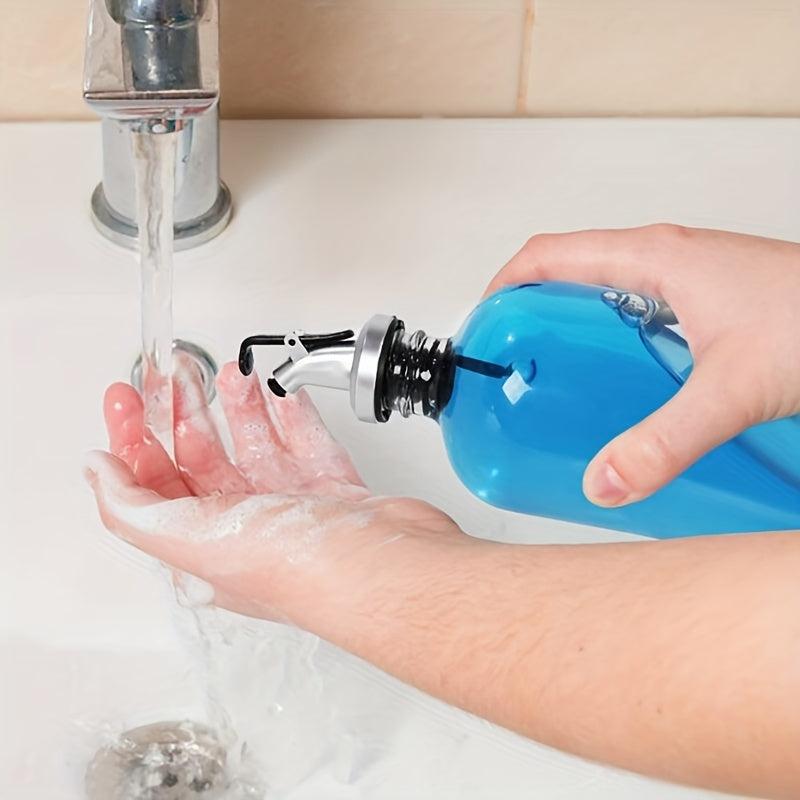 2pcs Mouthwash Dispenser 16 oz Transparent Bottle Bathroom Accessories