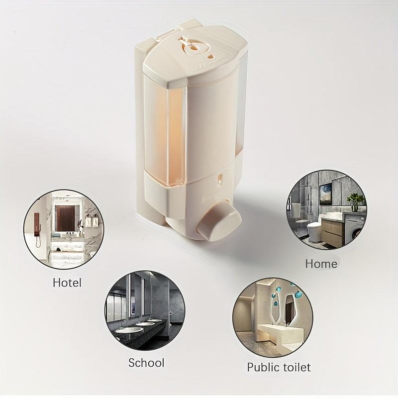 Eco Friendly Wall-Mounted Shampoo & Soap Dispenser for Bathroom - Convenient
