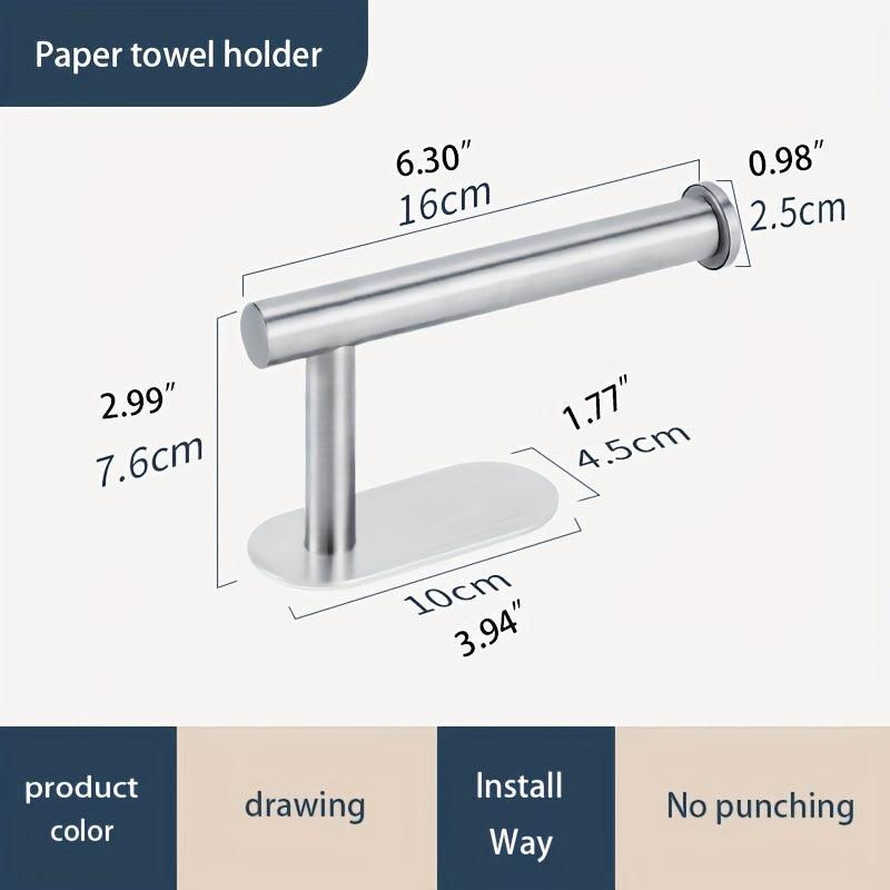 Stainless Steel Towel Bar Toilet Paper Holder Robe Hooks