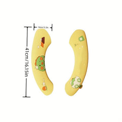 1pc Cartoon Handle Toilet Sticker Four Seasons Universal