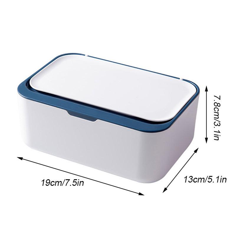 Plastic Tissue Box With Cover Wet Tissue Holder