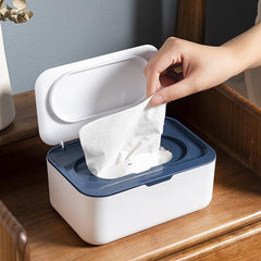 Plastic Tissue Box With Cover Wet Tissue Holder