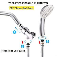 Adjustable Shower Arm Holder for Handheld Shower Head