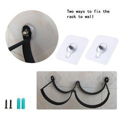 Toilet Paper Holder with 2 Level Rack for Bathroom and Kitchen Storage