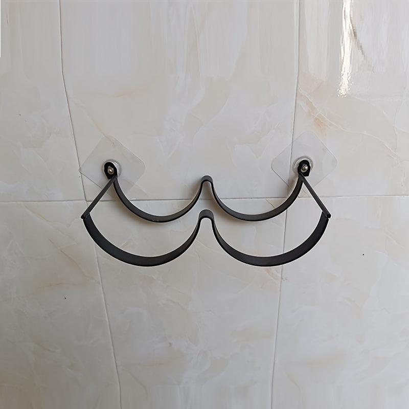 Toilet Paper Holder with 2 Level Rack for Bathroom and Kitchen Storage