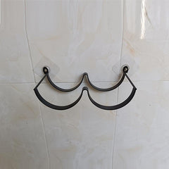 Toilet Paper Holder with 2 Level Rack for Bathroom and Kitchen Storage