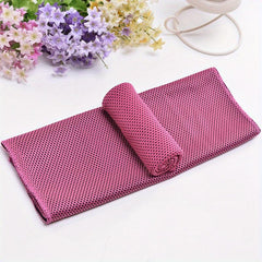 Cooling Quick Dry Fitness Towel for Yoga Running Exercise and Beach Sports