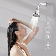 2pcs Shower Head Water Filters Bathroom Replacement Filter Cartridge