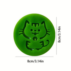 Lucky Cat Pet Sticky Hair Remover - Reusable & Washable Double-sided Scraper