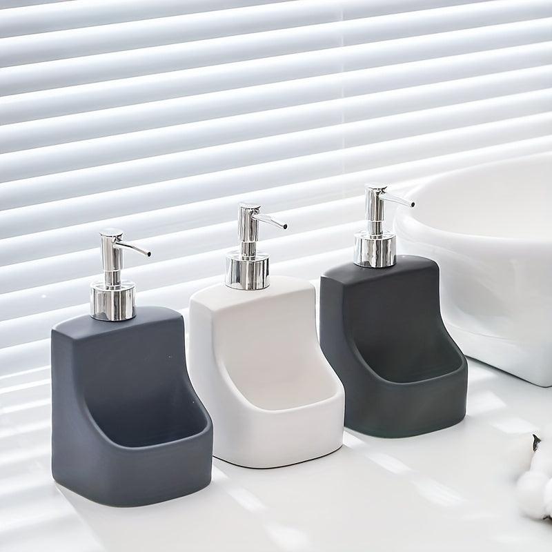 Ceramic Soap Dispenser 390ML Refillable Empty Bottle