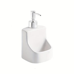 Ceramic Soap Dispenser 390ML Refillable Empty Bottle