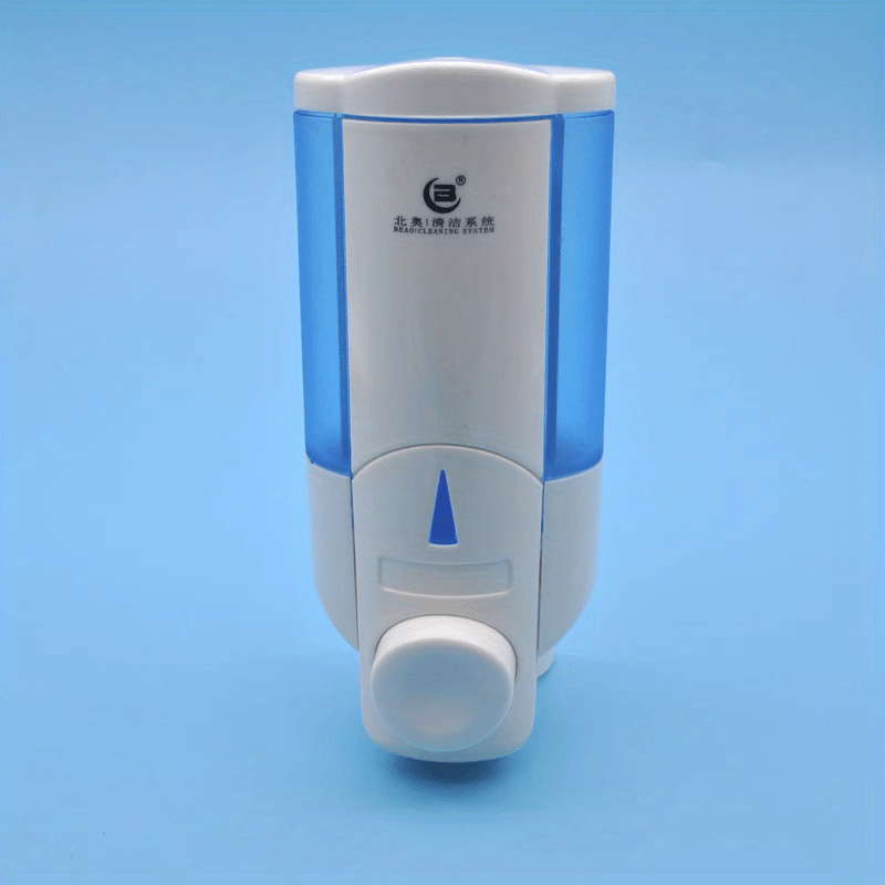 Wall Mount Soap Dispenser Hotel Bathroom Hand Sanitizer Plastic Shower Gel