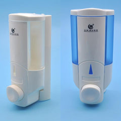Wall Mount Soap Dispenser Hotel Bathroom Hand Sanitizer Plastic Shower Gel