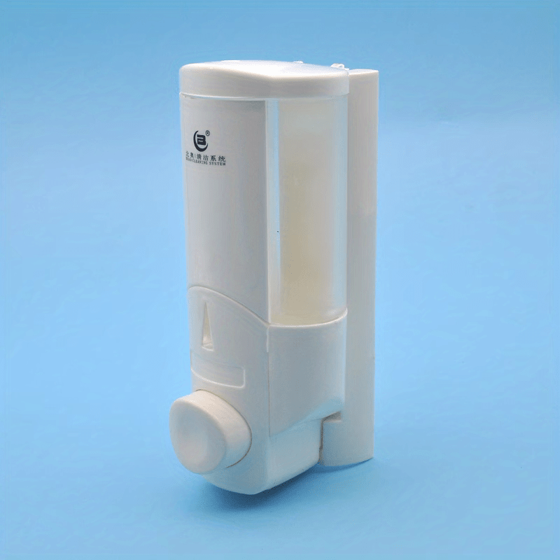 Wall Mount Soap Dispenser Hotel Bathroom Hand Sanitizer Plastic Shower Gel