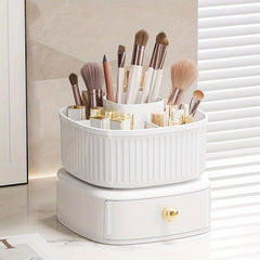 360 Rotatable Cosmetic Storage Box Makeup Perfume Skincare Organizer Rack
